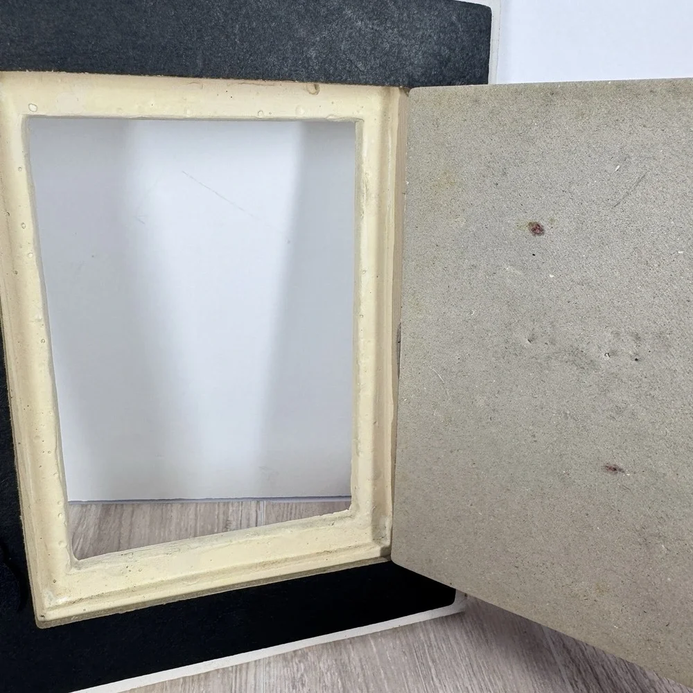 Miniature Garden Picture Frame‎ Flower Pots Birdhouse Decor Cottagecore Frame